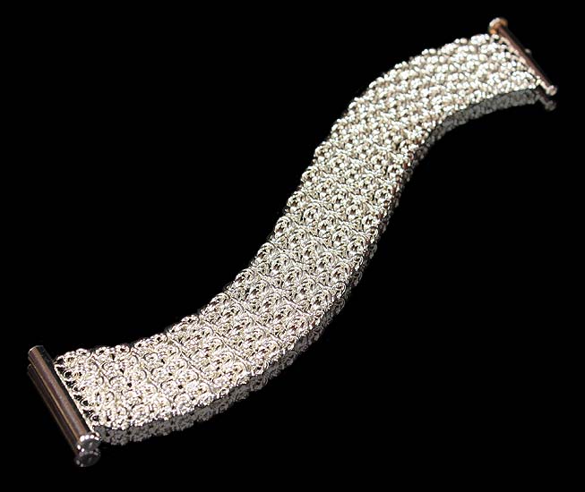 The Scarf armbånd i sølv 925 fra Deberitz.